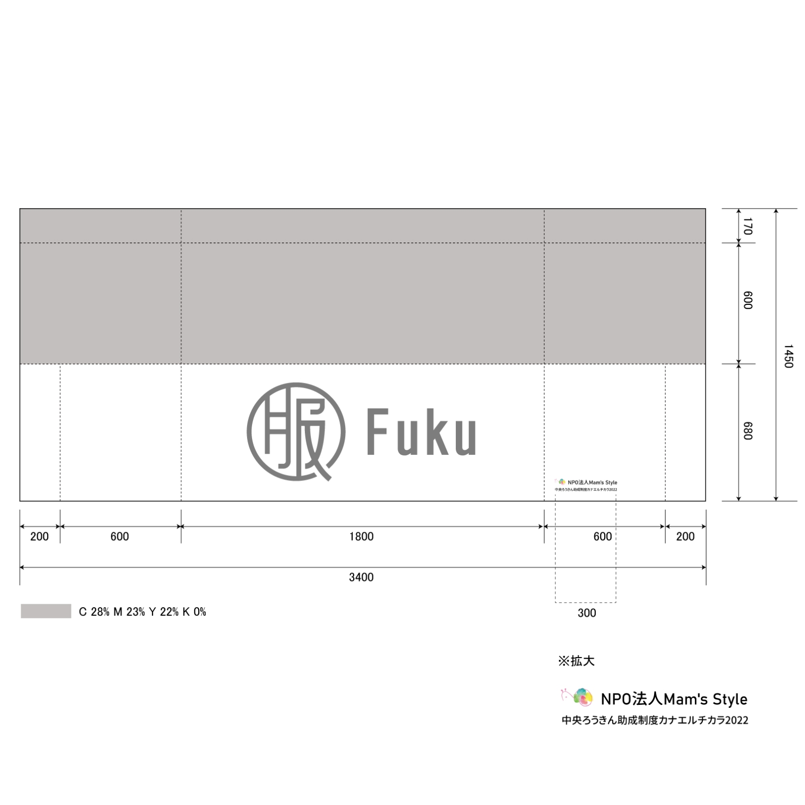 イベントのテーブルクロス