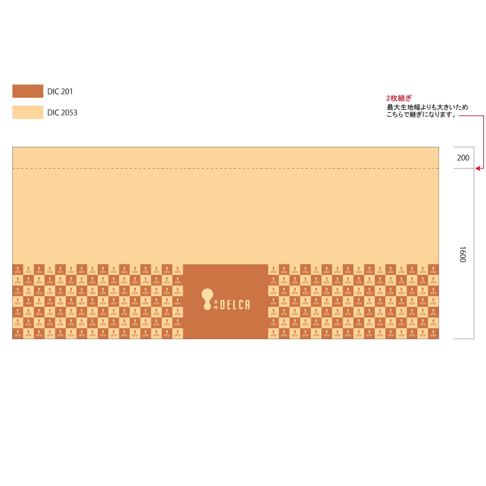 イベントのテーブルクロス