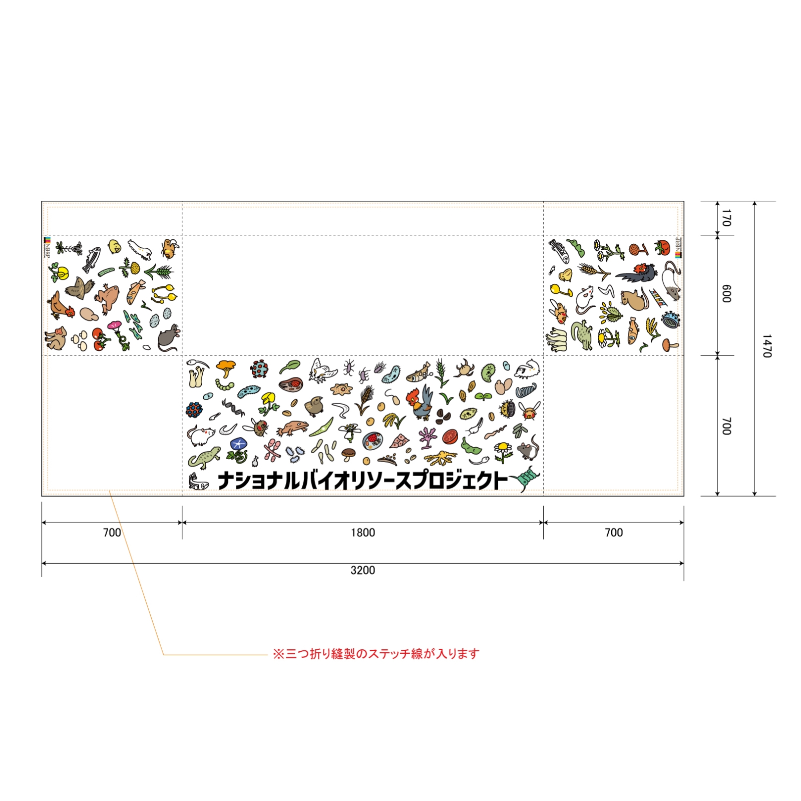 国家プロジェクトのテーブルクロス平型