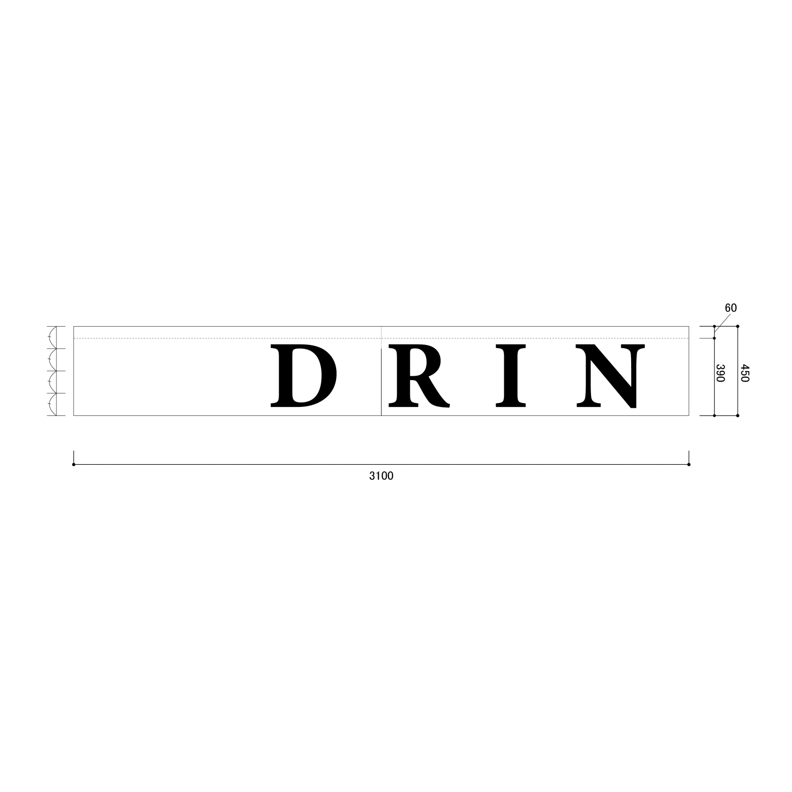 DRINKBAR連続のれん