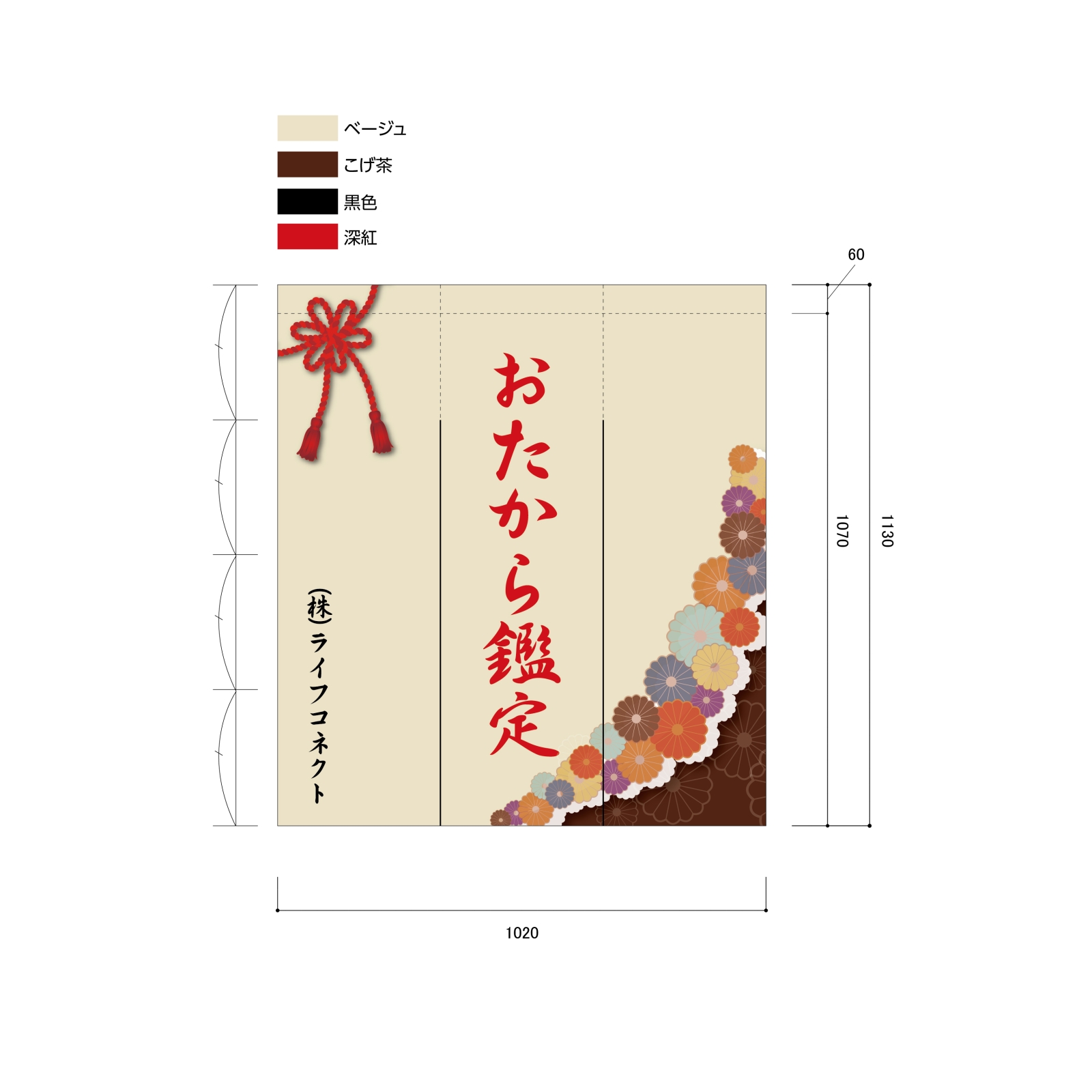 お宝鑑定ののれん