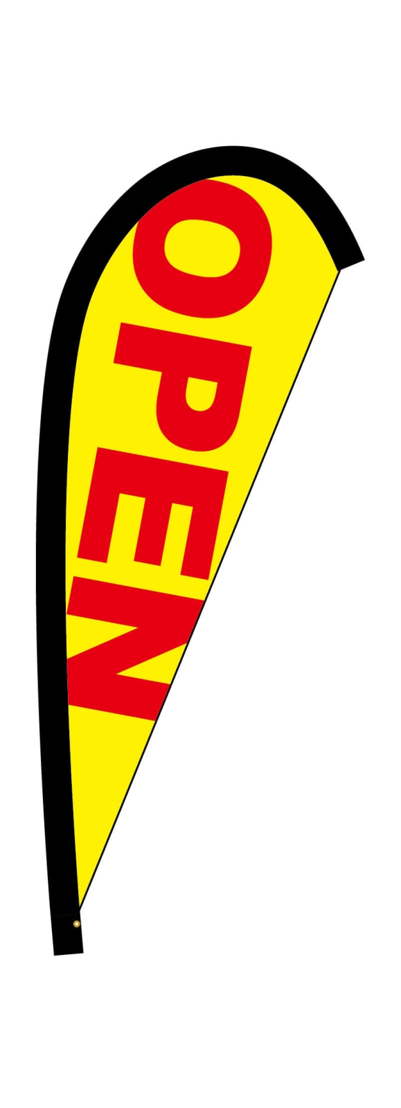 OPENのPバナー