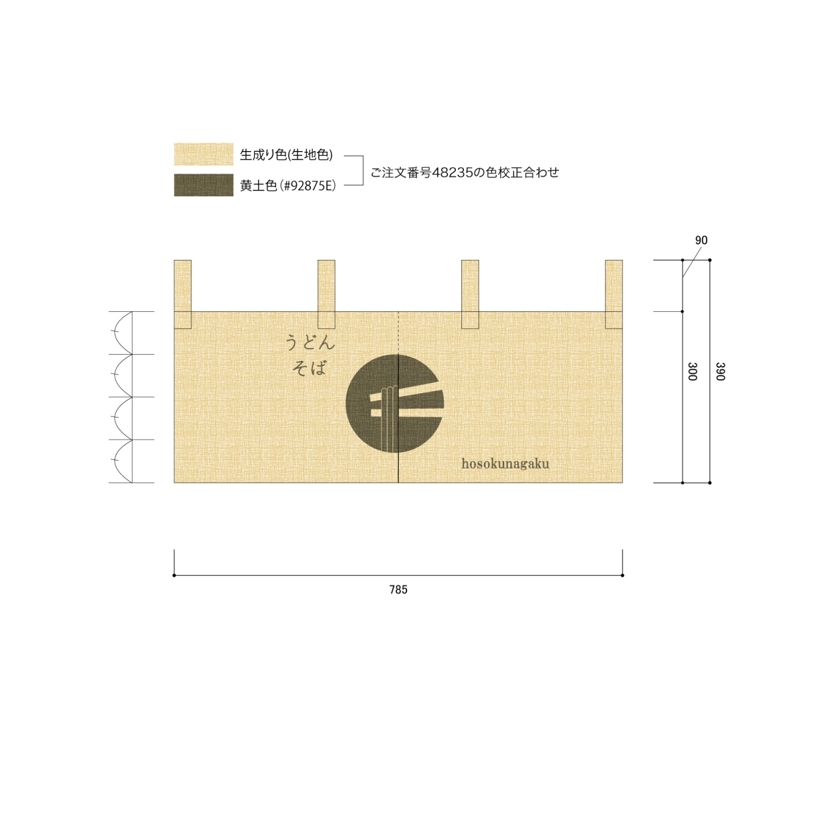麵処ののれん