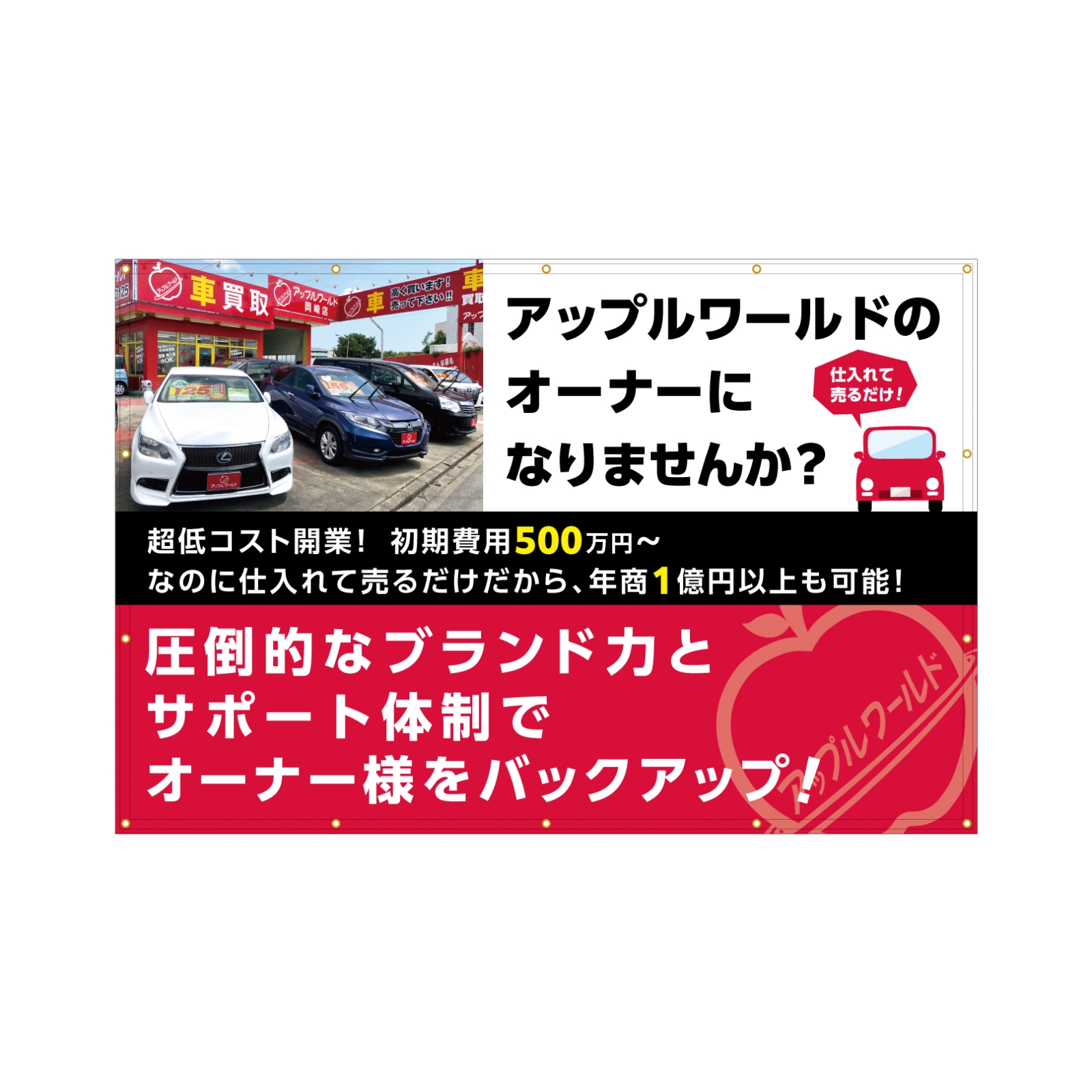 企業節女会の横断幕