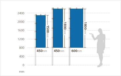 商品仕様 | のぼり旗 ご注文・お見積りフォーム | ハクロマーク製作所