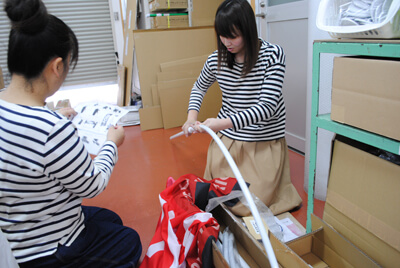 ご注文の商品を検品